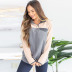 velvet zipper color block long-sleeved sweatshirt   NSSE36019