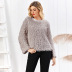 thick knitted long-sleeved top NSSE36021