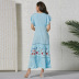 new embroidery long skirt NSSE36090