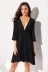 spring and summer new holiday style ruffled V-neck dress NSSE36101