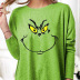 casual round neck loose pullover t-shirt NSXS36135