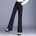 high-waisted micro-sleeve suit pants  NSYZ36153