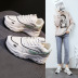 fashion thick-soled white sneakers  NSSC36206