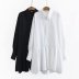 new loose large long sleeve fishtail shirt skirt NSAM36254