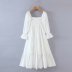 spring elastic elegant long skirt dress  NSAM36302