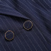 fashion new pinstripe lapels suit jacket NSAM36328