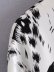 lapel animal print buttoned long-sleeved shirt  NSAM36335