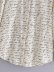 long-sleeved watermark line letter printing loose shirt NSAM36366