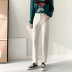 light-colored casual fashion simple pants NSLD36394