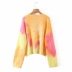 gradient color pullover loose sweater NSAC36497