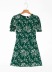 summer new style small floral V-neck lace dress NSAC36502