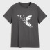 feather print short sleeve men s t-shirt  NSSN36587
