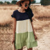 stitching spring and summer holiday skirts NSDY36603