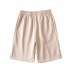 new sports five-point elastic waist terry shorts NSHS36685