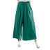 casual wide-leg loose solid color fashion nine-point pants NSJR36695