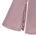 pure color V-neck trumpet sleeve blouses  NSJR36711