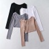 modal cotton soft bottoming shirt  NSAC36824