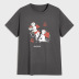 Angel Devil Print Short Sleeve Men S T-Shirt NSSN36881