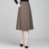 versatile high-waisted casual half-length skirt  NSYZ36998