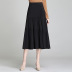 high waist loose pleated mid-length skirt  NSYZ37002