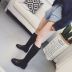 fashion round toe knight boots  NSHU37144