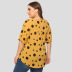 polka dot printing loose casual short-sleeved T-shirt  NSJR36740