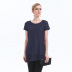 Large Size Round Neck Short Sleeve Lace Shirt  NSJR36768
