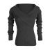V-neck slim-fit knit Pure color bottoming knitted sweater  NSJR36790