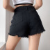 metal buckle fringed A-line skirt  NSLQ37147