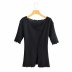 short-sleeved knit bottoming T-shirt  NSAM37191