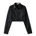 casual simple solid color lapel jacket  NSLD37210