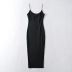 fashion tight elastic slim-fit suspender long skirt  NSAC37233