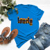  letter printing short-sleeved pure cotton T-shirt NSSN37475