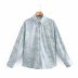 spring digital tie-dye long-sleeved blouse top NSAM37534