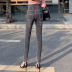 high-waisted slim trousers  NSDT37677