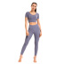 breathable slim short-sleeved yoga suit NSDS37679