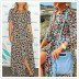 summer fashion casual printed dress NSGE37789
