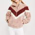 casual long-sleeved zipper fleece sweatshirt NSGE37795