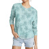 round neck casual printing long-sleeved top NSGE37809