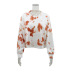 tie-dye long-sleeved round neck sweatshirt NSHZ37919