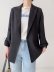 casual sleeve casual suit jacket   NSAM38025