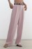 spring casual loose solid color trousers   NSAM38031