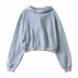 hoodie short loose sweater   NSAC38118