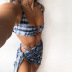 sexy split bikini veil swimsuit NSHL38189