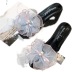 cake thick-soled transparent fish mouth shoes  NSCA38224