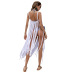 long tassels flowing sling swimsuit beach blouse  NSSA34577