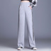 spring wide-leg high stretch sports trousers  NSYZ34591