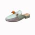  low-cut mesh mesh breathable thick heel slippers  NSPE34981