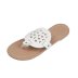 flat-bottomed leather flip flops slippers NSPE35007