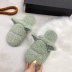 plush high-quality flat slippers NSPE35016